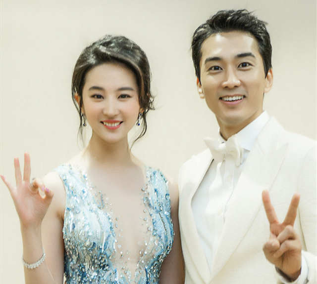 Crystal Liu Yife boyfriend Song Seung Heon.