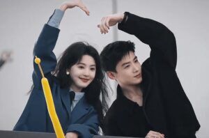Bai Jingting and Zhang Ruonan in